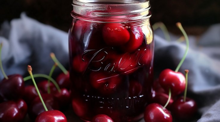 Маринована черешня