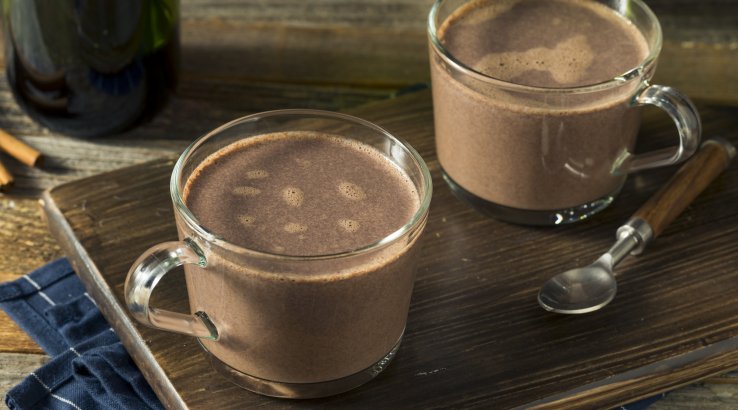 Гарячий шоколад з вином