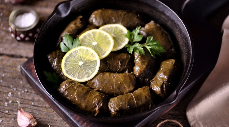 Турецька долма з м’ясом