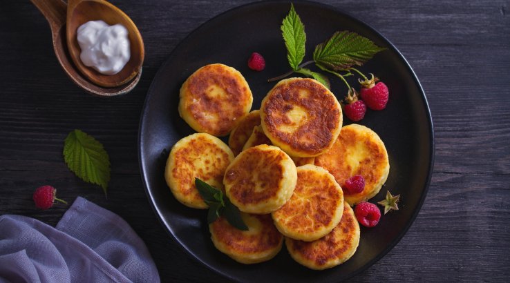 Сирники з зеленої гречки