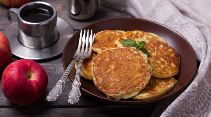 Манники з яблуками
