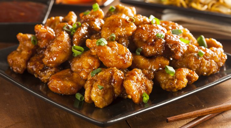 Курка в кисло-солодкому соусі