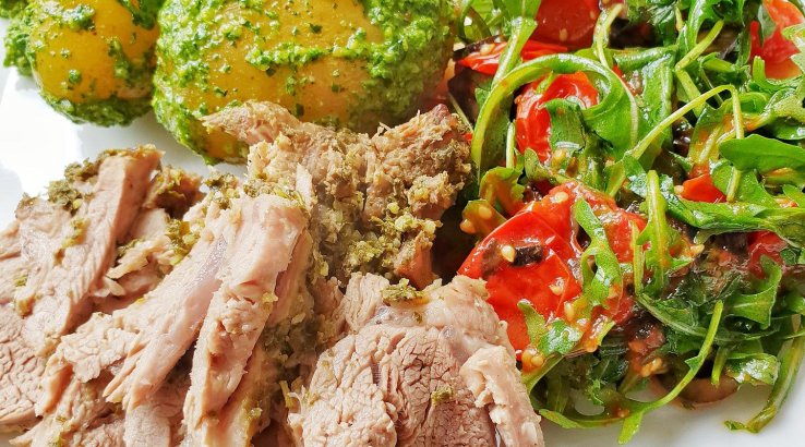 Молода картопля з песто