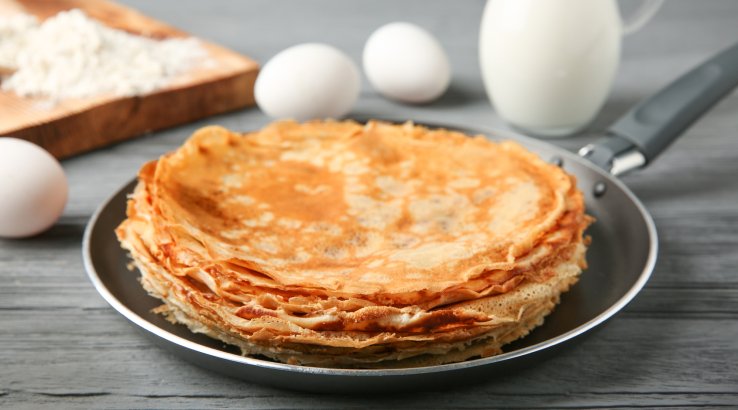 Млинці на яблучному соку