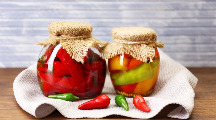 Маринований перець з медом
