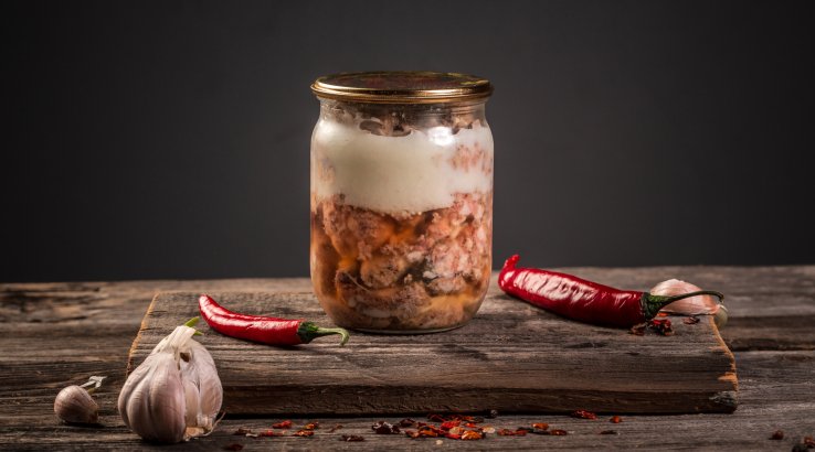 Тушонка зі свинини