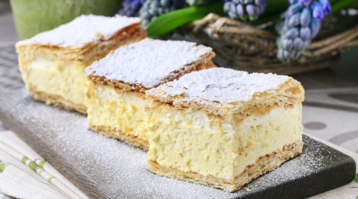 Торт с заварным кремом