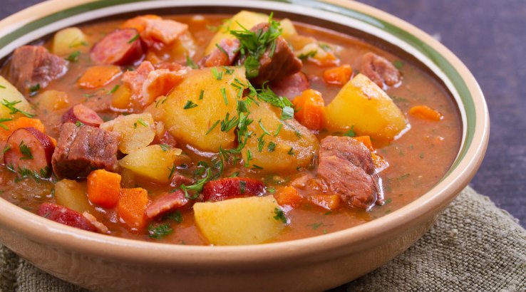 Овочевий суп з яловичиною