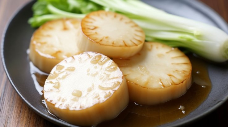 Стейки з дайкона