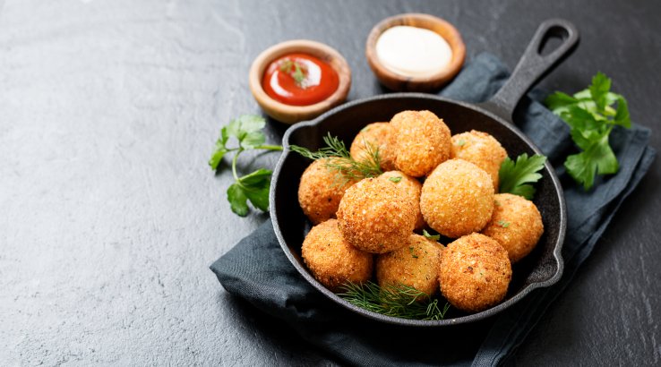 Горохові крокети