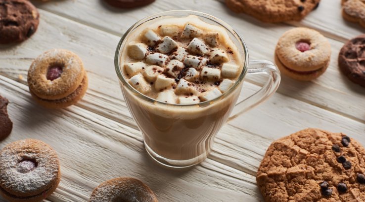 Пряне какао з маршмелоу