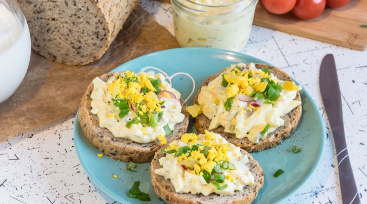 Яичная намазка с селедкой