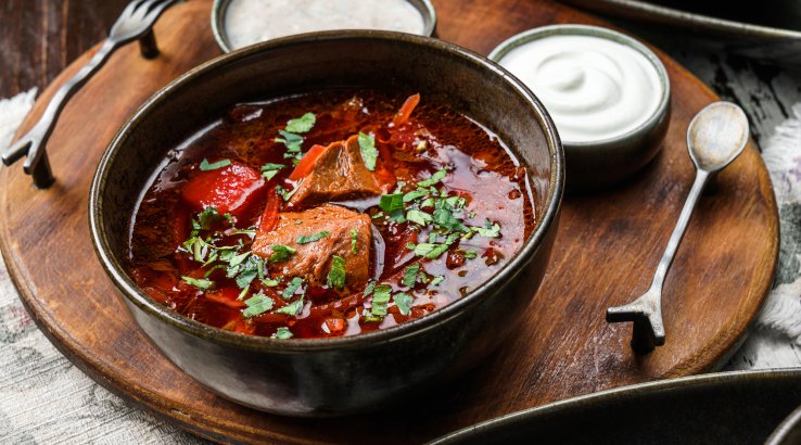 Борщ без томатної пасти