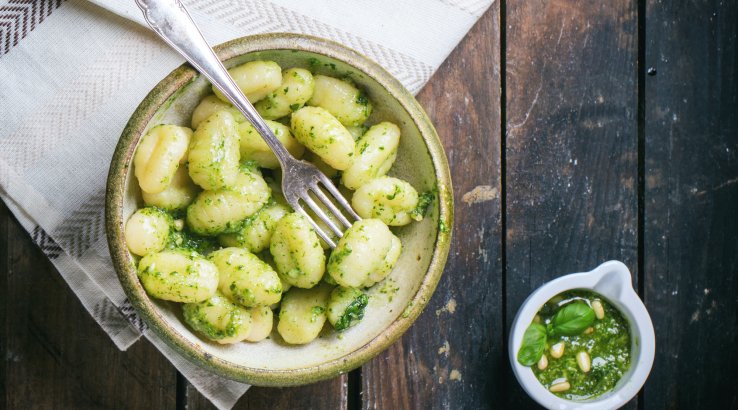 ньокі з песто