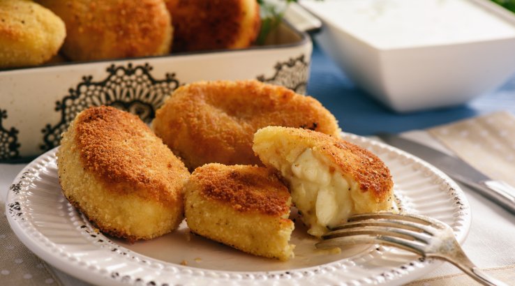 Крокети з моцарелою