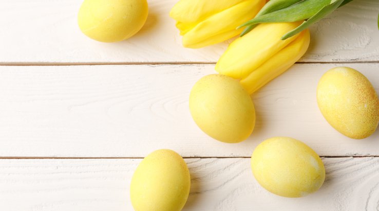 жовті крашанки