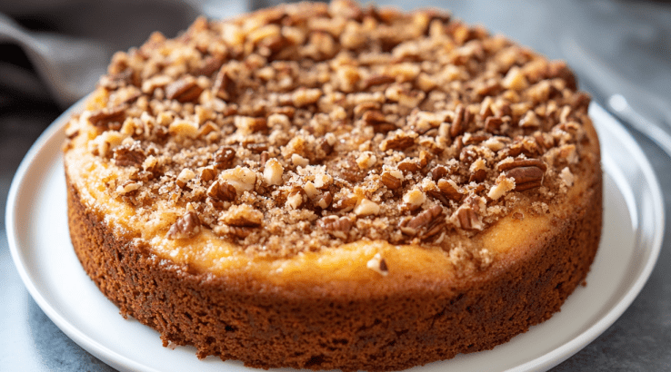 Пиріг «Кучерявий» з волоськими горіхами