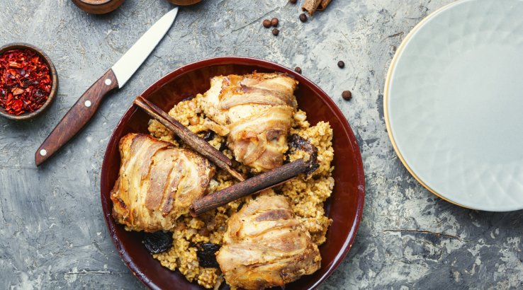 Стегенця у беконі