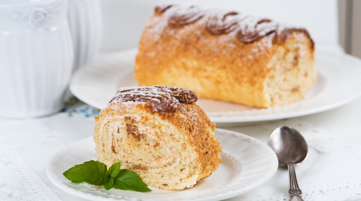 Карамельний рулет