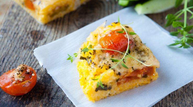 Полента з солодким перцем