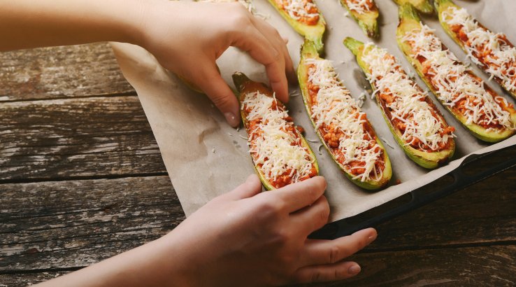 фаршированные кабачки