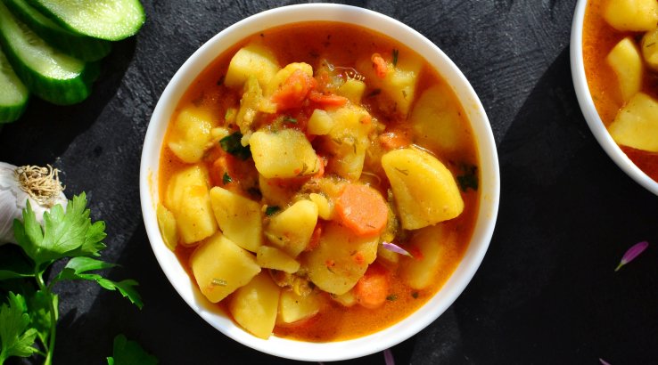 Тушкована картопля