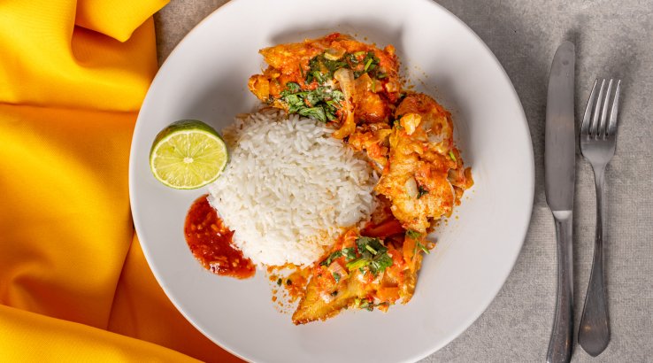 Тріска в томатному соусі у мікрохвильовці