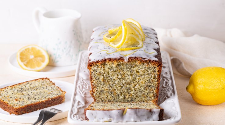 лимонний кекс з маком