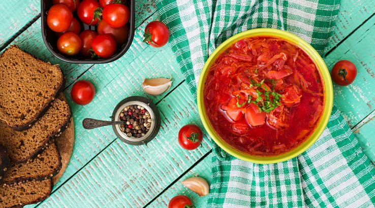 Томатный борщ