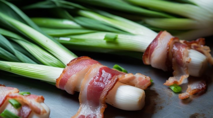 Цибуля в беконі