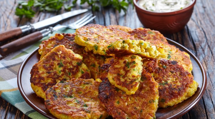 котлетки из кукурузы