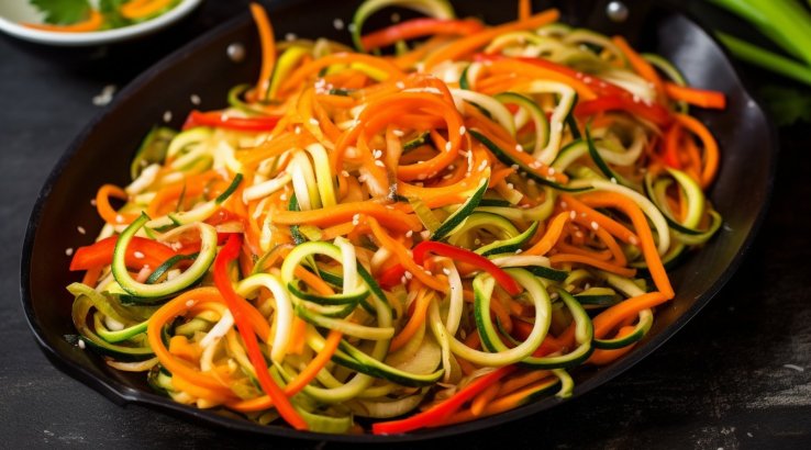 Консервований салат з кабачків по-корейськи