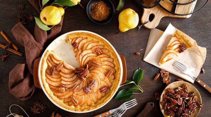 Пиріг з грушею