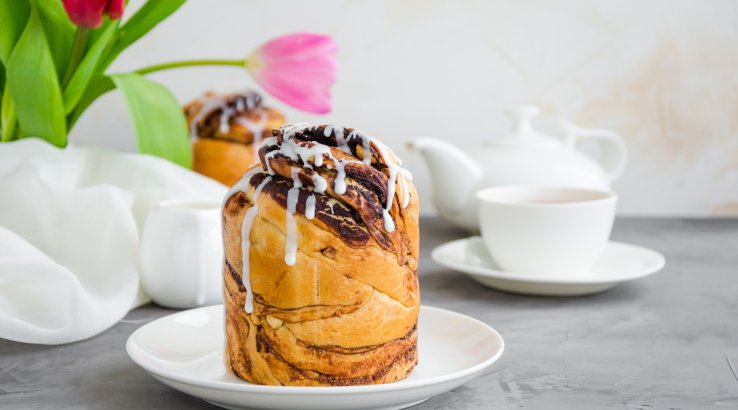 Крафін з шоколадом на Великдень