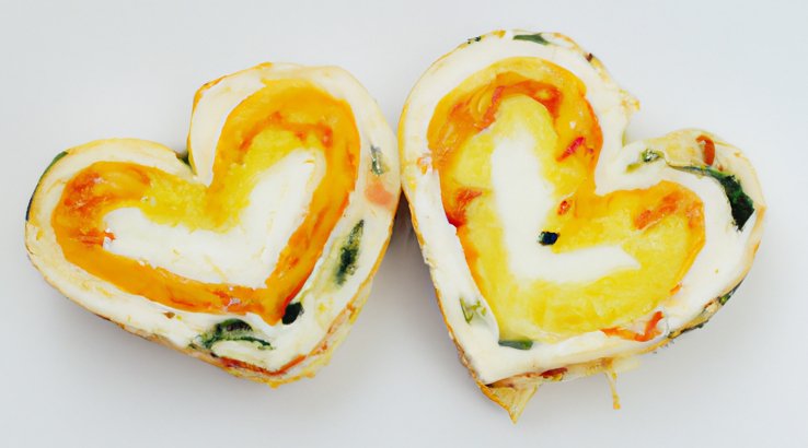 Яєчня у формі сердець