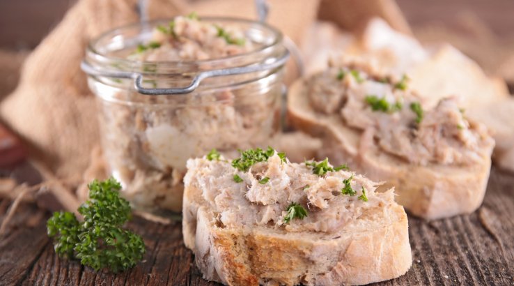 форшмак з печеним яблуком