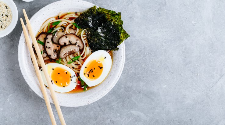 Рамен із шиїтаке