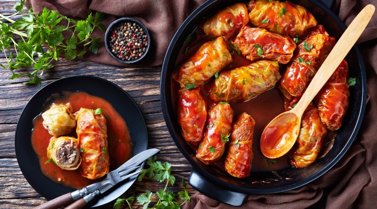 Голубці з м’ясом