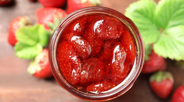 Варення з цілої полуниці