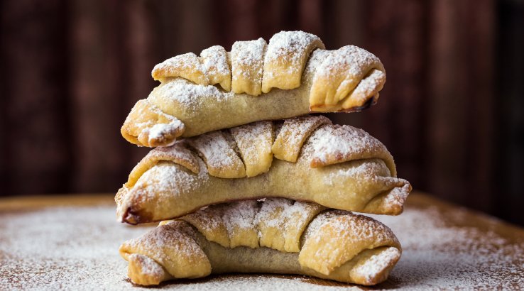 Рогалики з трьома начинками