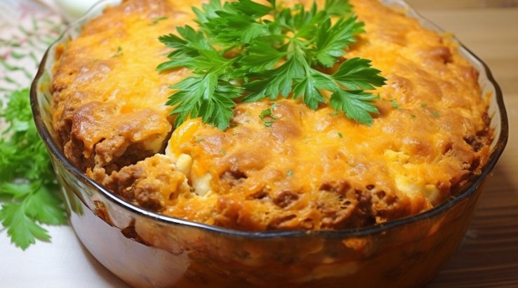 Запіканка з м’яса у мультиварці