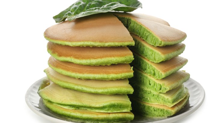 зелені млинці