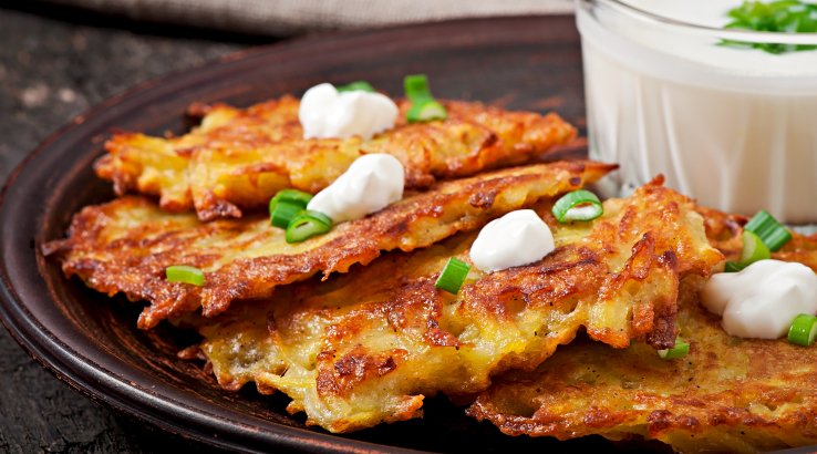 Відбивні в картопляному клярі