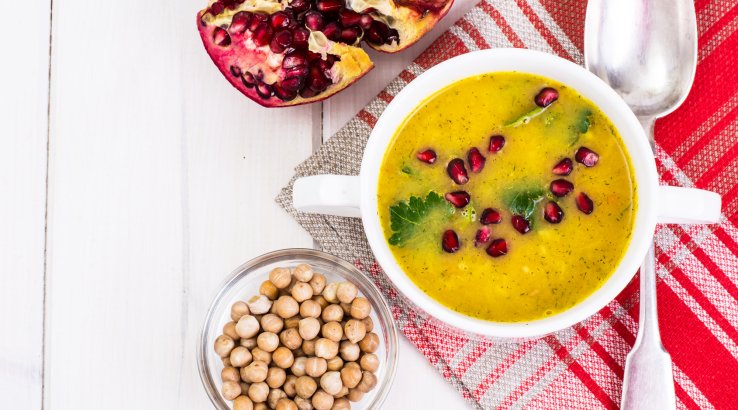 Квасолево-гранатовий суп: рецепт
