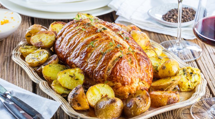 Качка в тісті рецепт