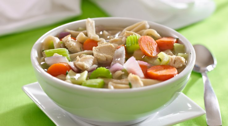 Суп з локшиною та індичкою