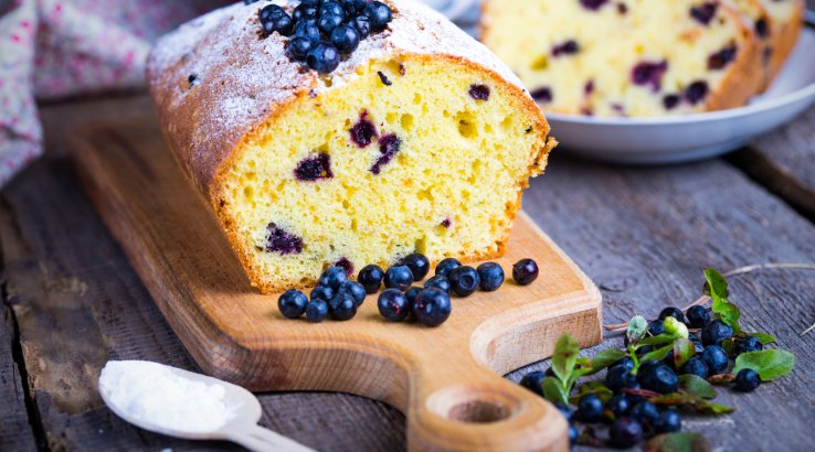 Чорничний кекс