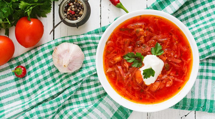 Оранжевий борщ