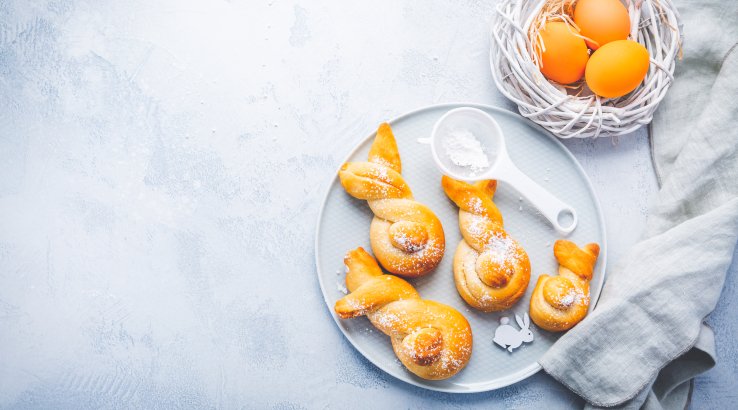 Дитячі булочки «Зайчики-стрибайчики»: готуємося до великоднього квесту