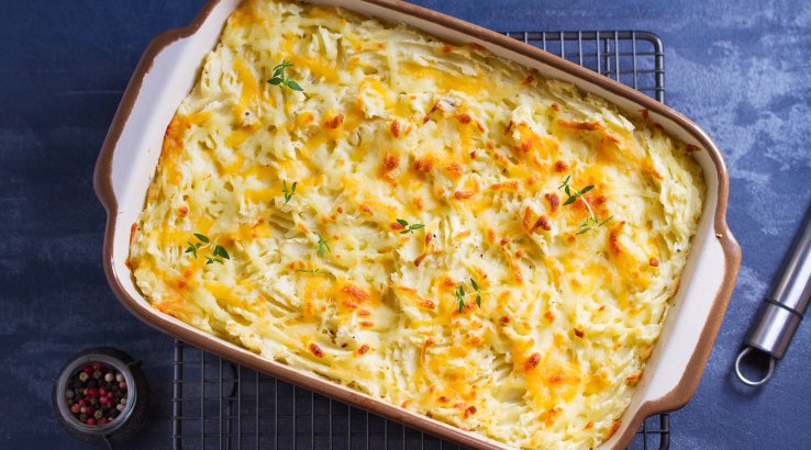 Запіканка з молодої капусти у вершках